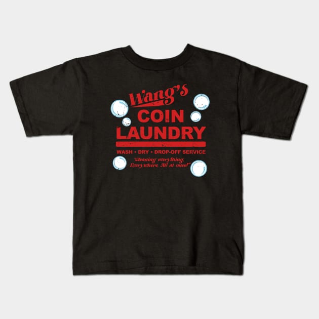 Wang's Coin Laundry Kids T-Shirt by PopCultureShirts